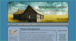 Desktop Screenshot of brun-soerensen-slaegten.dk
